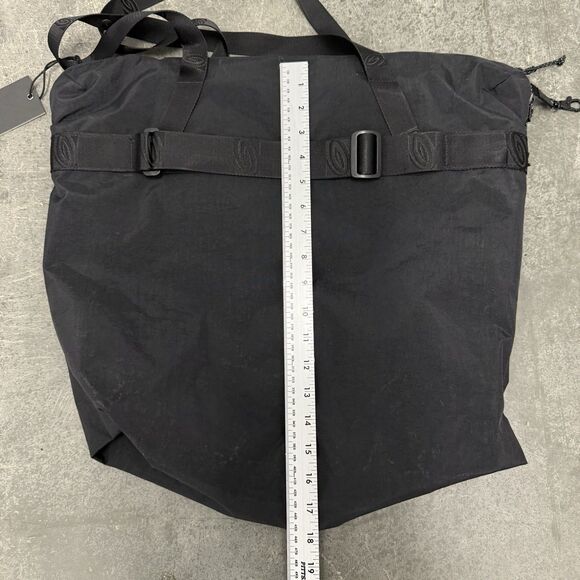 Timbuk2 Packable Tote Travel Shopping Bag Black NWT (18x17”) Company Logo - Picture 2 of 8
